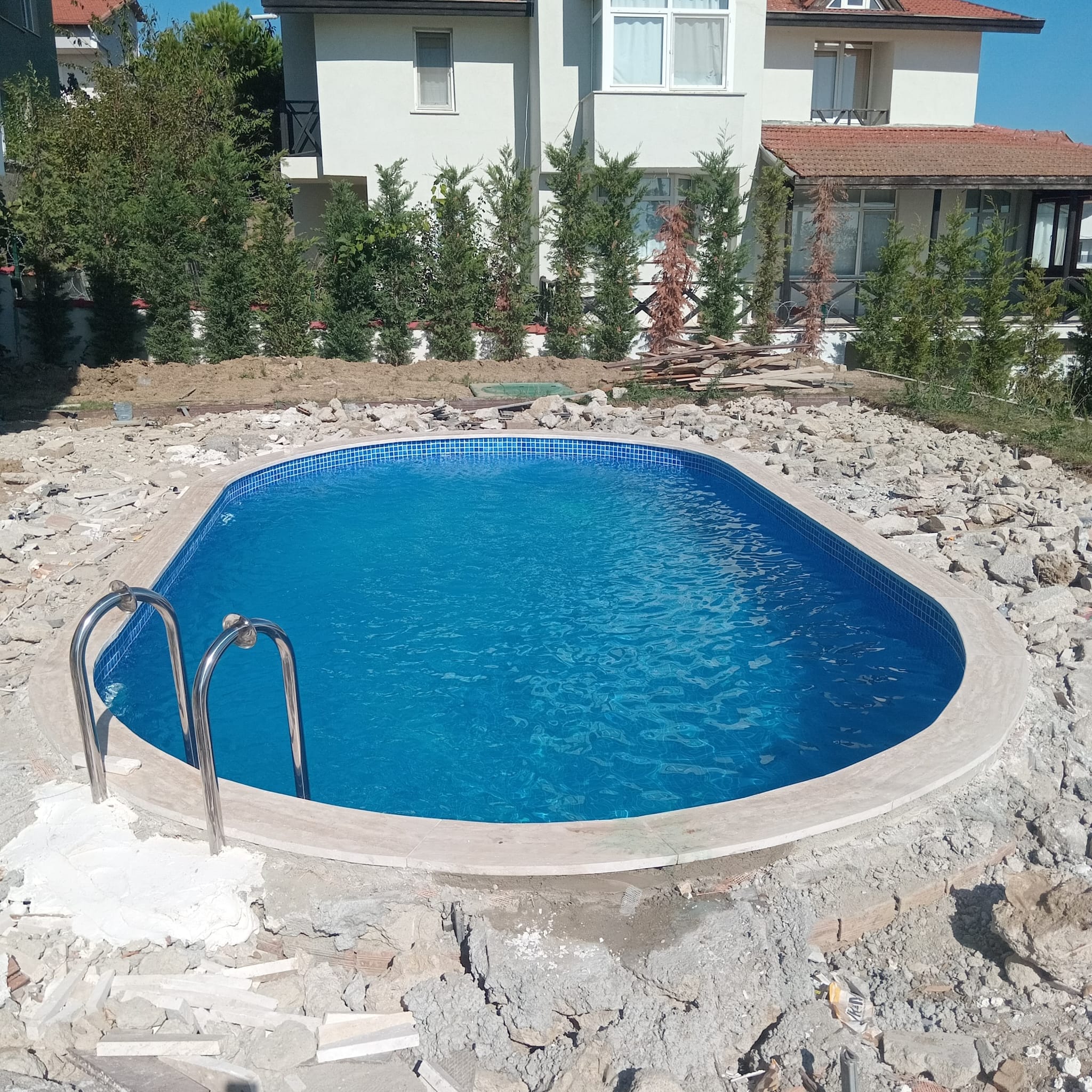 Gümüşyaka Havuz Yapımı